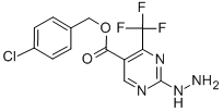 5-(4-CHLOROBENZYLOXYCARBONYL)-4-(TRIFLUOROMETHYL)PYRIMIDIN-2-YL HYDRAZINE CAS#: 175137-33-4