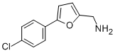 5-(4-CHLOROPHENYL)-2-FURYL]METHYLAMINE CAS#: 39170-14-4