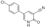 5-(4-CHLOROPHENYL)-2-OXO-1,2-DIHYDRO-3-PYRIDINECARBONITRILE CAS#: 35982-98-0