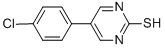 5-(4-CHLOROPHENYL)-2-PYRIMIDINETHIOL CAS#: 31408-24-9