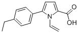 5-(4-ETHYL-PHENYL)-1-VINYL-1H-PYRROLE-2-CARBOXYLIC ACID CAS#: 131172-67-3