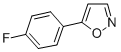 5-(4-FLUOROPHENYL)ISOXAZOLE CAS#: 138716-37-7