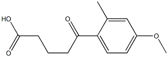 5-(4-METHOXY-2-METHYLPHENYL)-5-OXOVALERIC ACID CAS#: 4642-37-9