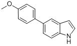 5-(4-METHOXY-PHENYL)-1H-INDOLE CAS#: 144104-46-1