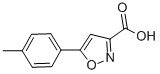5-(4-METHYLPHENYL)ISOXAZOLE-3-CARBOXYLI& CAS#: 33282-21-2