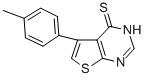 5-(4-METHYLPHENYL)THIENO[2,3-D]PYRIMIDINE-4(3H)-THIONE CAS#: 307512-34-1