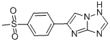 5-[4-(Methylsulfonyl)phenyl]-1H-imidazo[1,2-b][1,2,4]triazole CAS#: 3415-19-8