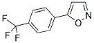 5-[4-(TRIFLUOROMETHYL)PHENYL]ISOXAZOLE CAS#: 387824-55-7