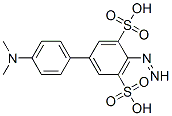 5-(4-dimethylaminophenyl)diazenylbenzene-1,3-disulfonic acid CAS#: 125183-57-5