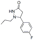 5-(4-fluorophenyl)-1-propyl-3-pyrazolidinone CAS#: 131960-05-9