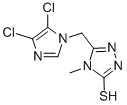 5-[(4,5-DICHLOROIMIDAZOL-1-YL)METHYL]-4-METHYL-1,2,4-TRIZOLE-3-THIOL CAS#: 175202-31-0