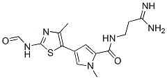 5-(5-(((3-amino-3-iminopropyl)amino)carbonyl)-1-methyl-1H-pyrrol-3-yl)-2-(formylamino)-4-methylthiazole CAS#: 123724-77-6
