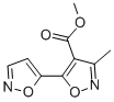 5-(5-ISOXAZOLYL)-4-METHOXYCARBONYL-3-METHYLISOXAZOLE CAS#: 175277-13-1