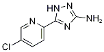 5-(5-chloro-2-pyridinyl)-1H-1,2,4-triazol-3-amine CAS#: 168893-69-4