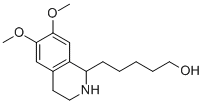 5-(6,7-DIMETHOXY-1,2,3,4-TETRAHYDRO-ISOQUINOLIN-1-YL)-PENTAN-1-OL CAS#: 148204-34-6