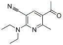 5-ACETYL-2-(DIETHYLAMINO)-6-METHYLNICOTINONITRILE CAS#: 303146-98-7