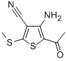 5-ACETYL-4-AMINO-2-(METHYLTHIO)THIOPHENE-3-CARBONITRILE CAS#: 116171-01-8