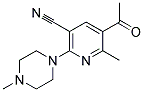 5-ACETYL-6-METHYL-2-(4-METHYLPIPERAZINO)NICOTINONITRILE CAS#: 303147-02-6