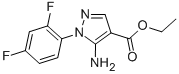 5-AMINO-1-(2,4-DIFLUOROPHENYL)-1H-PYRAZOLE-4-CARBOXYLIC ACID ETHYL ESTER CAS#: 138907-72-9