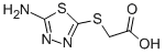 (5-AMINO-[1,3,4]THIADIAZOL-2-YLSULFANYL)-ACETIC ACID CAS#: 32418-26-1