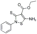 5-AMINO-2-PHENYL-3-THIOXO-2,3-DIHYDRO-ISOTHIAZOLE-4-CARBOXYLIC ACID ETHYL ESTER CAS#: 380442-79-5