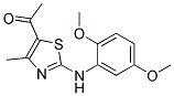 5-Acetyl-2-[(2,5-dimethoxyphenyl)amino]-4-methyl-1,3-thiazole CAS#: 398472-44-1