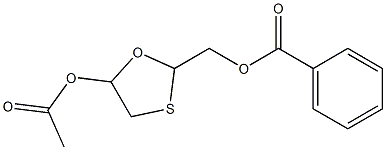 5-(Acetyloxy)-1,3-oxathiolane-2-Methanol Benzoate CAS#: 146726-76-3