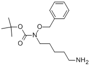(5-Aminopentyl)(phenylmethoxy)carbamic acid tert-butyl ester CAS#: 129245-21-2