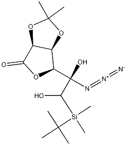 5-Azido-6-(tert-butyldimethylsilyl)-2,3-O-isopropylidene L-Gulono-1,4-lactone CAS#: 118464-49-6
