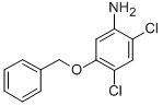 5-(BENZYLOXY)-2,4-DICHLOROANILINE CAS#: 338960-25-1