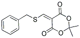 5-[(BENZYLSULFANYL)METHYLENE]-2,2-DIMETHYL-1,3-DIOXANE-4,6-DIONE CAS#: 128889-73-6