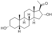 5-BETA-PREGNAN-3-ALPHA, 16-ALPHA-DIOL-20-ONE CAS#: 481-10-7