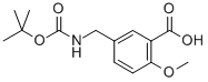 5-(BOC-AMINO)METHYL-2-METHOXY-BENZOIC ACID CAS#: 153903-13-0