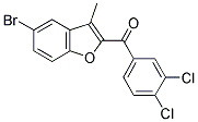 (5-BROMO-3-METHYL-1-BENZOFURAN-2-YL)(3,4-DICHLOROPHENYL)METHANONE CAS#: 303145-30-4