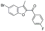 (5-BROMO-3-METHYL-1-BENZOFURAN-2-YL)(4-FLUOROPHENYL)METHANONE CAS#: 303145-27-9