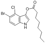 5-BROMO-4-CHLORO-3-INDOLYL CAPRYLATE CAS#: 129541-42-0