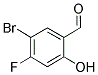 5-BROMO-4-FLUORO-2-HYDROXY-BENZALDEHYDE CAS#: 399-00-8