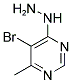 5-BROMO-4-HYDRAZINO-6-METHYLPYRIMIDINE CAS#: 3438-58-2
