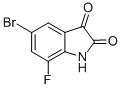 5-BROMO-7-FLUORO-1H-INDOLE-2,3-DIONE CAS#: 380431-78-7