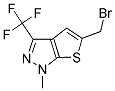 5-(BROMOMETHYL)-1-METHYL-3-(TRIFLUOROMETHYL)-1H-THIENO[2,3-C]PYRAZOLE CAS#: 338982-24-4