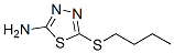 5-BUTYLSULFANYL-[1,3,4]THIADIAZOL-2-YLAMINE CAS#: 33313-06-3