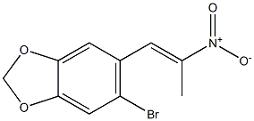 5-BroMo-6-(2-nitro-1-propen-1-yl)-1,3-benzodioxole CAS#: 37162-74-6