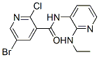5-Bromo-2-Chloro-N-[2-(Ethylamino)-3-Pyridinyl]-3-Pyridinecarboxamide CAS#: 380378-90-5