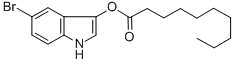 5-Bromo-3-indolyldecanoate CAS#: 133950-71-7