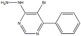 5-Bromo-4-hydrazino-6-phenylpyrimidine CAS#: 3438-59-3