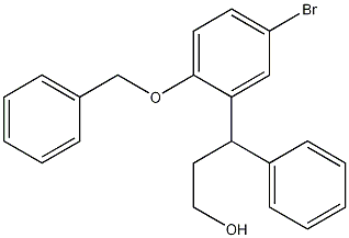 5-Bromo-gamma-phenyl-2-(phenylmethoxy)benzenepropanol CAS#: 156755-25-8
