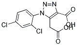 5-(CARBOXYMETHYL)-1-(2,4-DICHLOROPHENYL)-1H-1,2,3-TRIAZOLE-4-CARBOXYLIC ACID CAS#: 320418-32-4