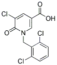 5-CHLORO-1-(2,6-DICHLOROBENZYL)-6-OXO-1,6-DIHYDRO-3-PYRIDINECARBOXYLIC ACID CAS#: 339009-06-2