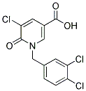5-CHLORO-1-(3,4-DICHLORO-BENZYL)-6-OXO-1,6-DIHYDRO-PYRIDINE-3-CARBOXYLIC ACID CAS#: 339008-91-2
