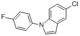 5-CHLORO-1-(4-FLUORO-PHENYL)-1H-INDOLE CAS#: 138900-22-8